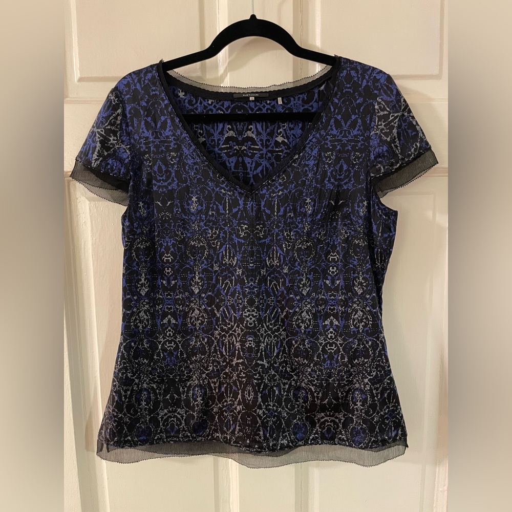 Silk top— so soft! Doesn’t wrinkle
